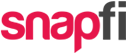 Snapfi logo with white background