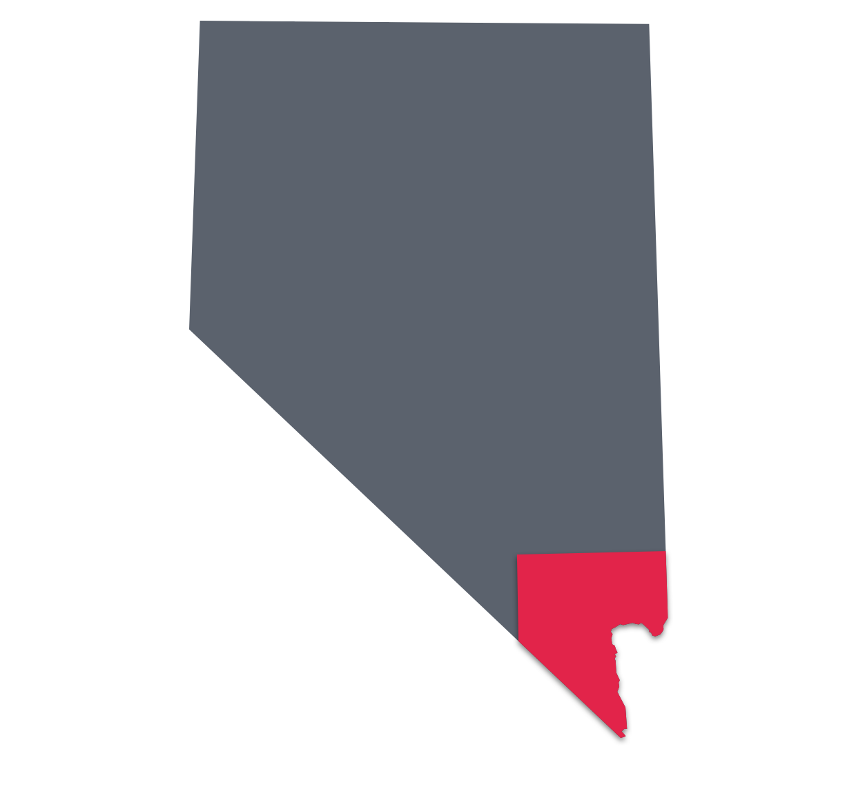 Nevada Map - Clark County